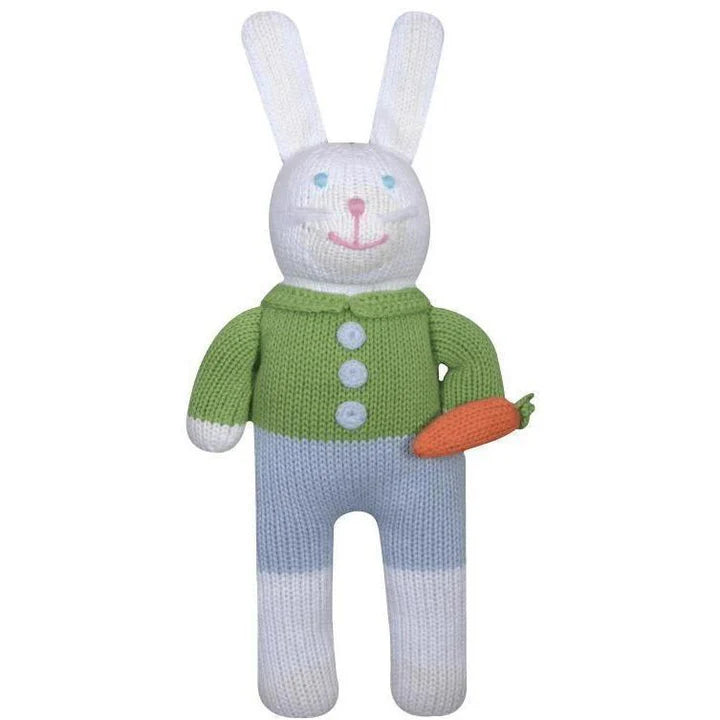 Collin the Bunny Knit Doll Rattle
