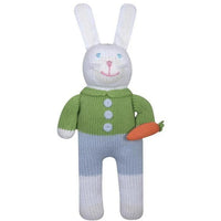 Collin the Bunny Knit Doll Rattle