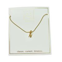 ENewton Respect Gold Alpha Necklace