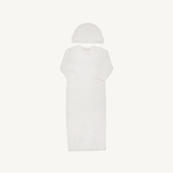 Beaufort Bonnet Darling Debut Set - Worth Avenue White/Palm Beach Pink