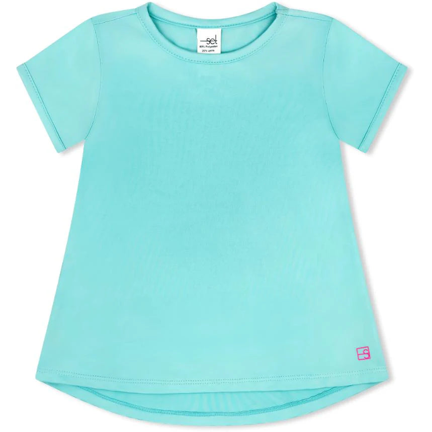 Set Fashion Bridget Basic Tee - Totally Turquoise