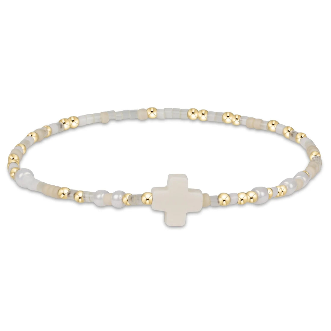 Enewton Egirl Hope Unwritten Signature Cross Bracelet - Call Me On My Shellphone