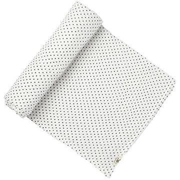 Pehr Navy Dot Swaddle Blanket