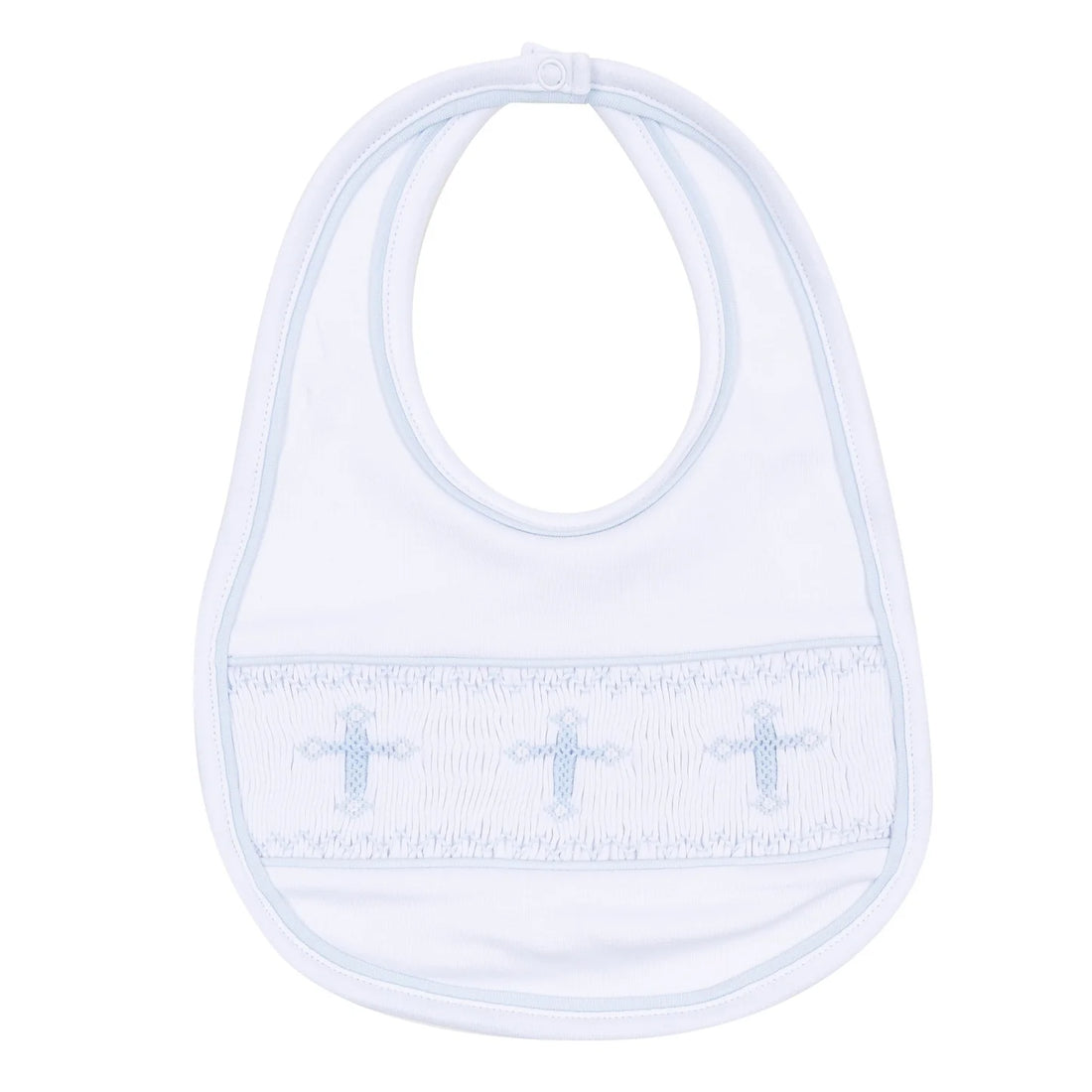 Magnolia Baby Forever Blessed Smocked Bib