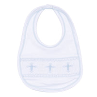Magnolia Baby Forever Blessed Smocked Bib