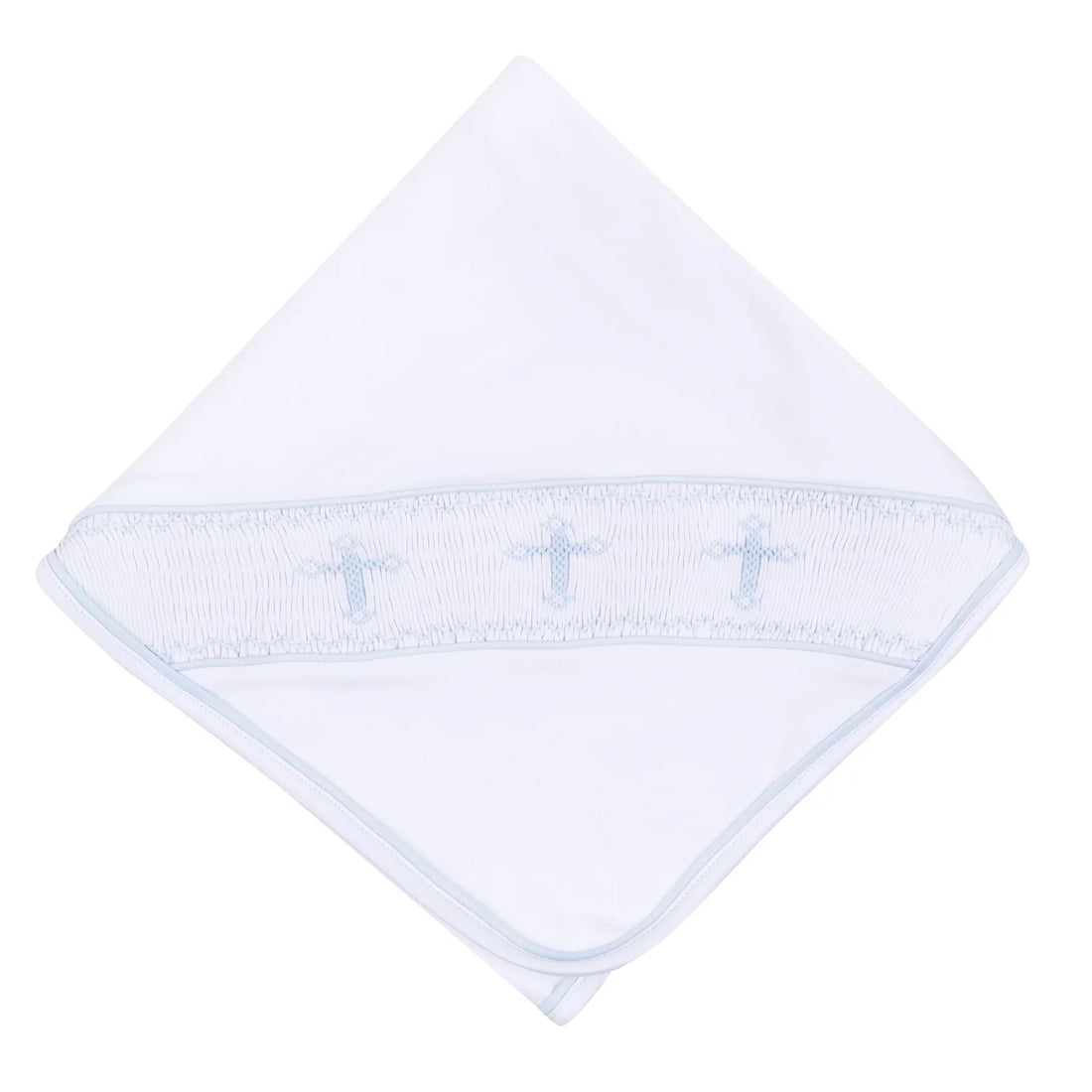 Magnolia Baby Forever Blessed Smocked Receiving Blanket
