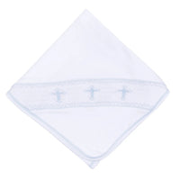 Magnolia Baby Forever Blessed Smocked Receiving Blanket