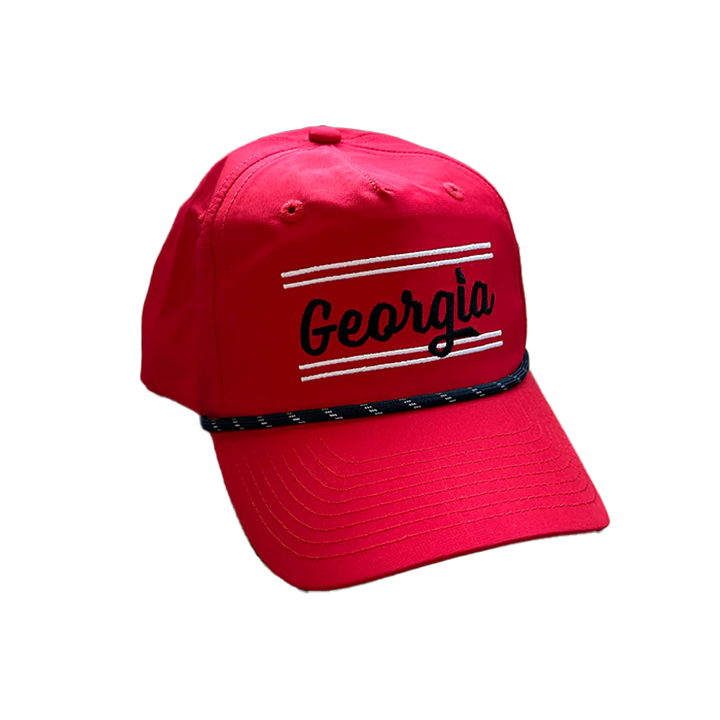 Peach State Pride Georgia Script Performance Cap