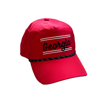 Peach State Pride Georgia Script Performance Cap