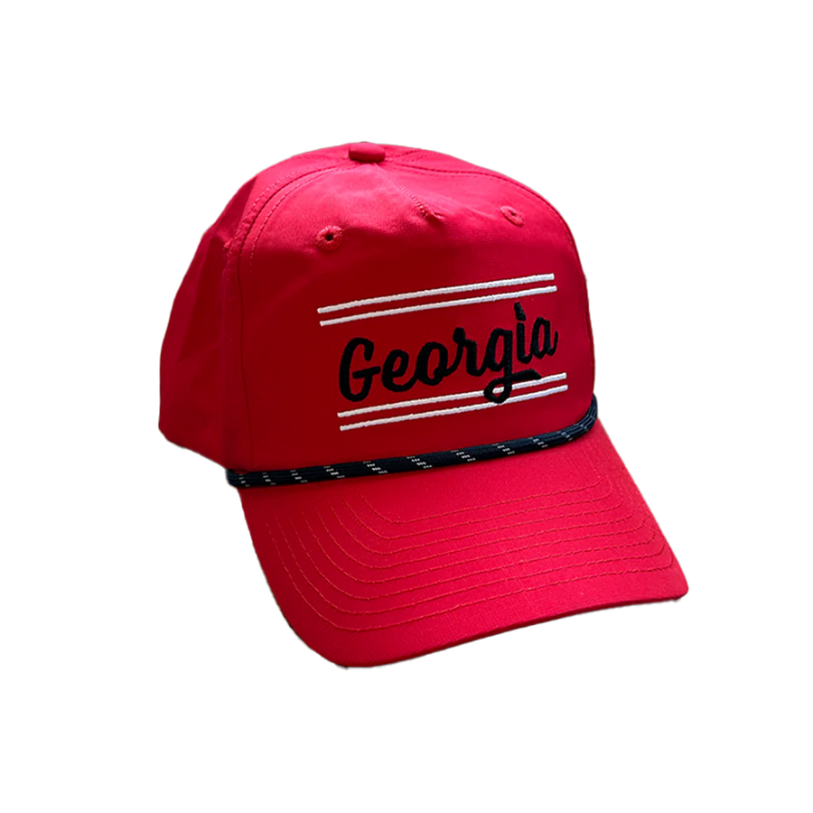 Peach State Pride Georgia Script Performance Cap