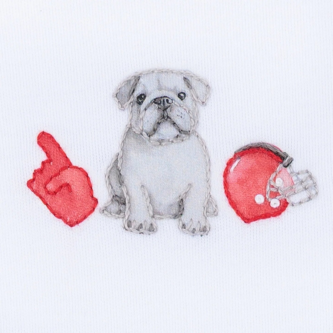 Magnolia Baby Gameday Dawgs Flutters Bubble