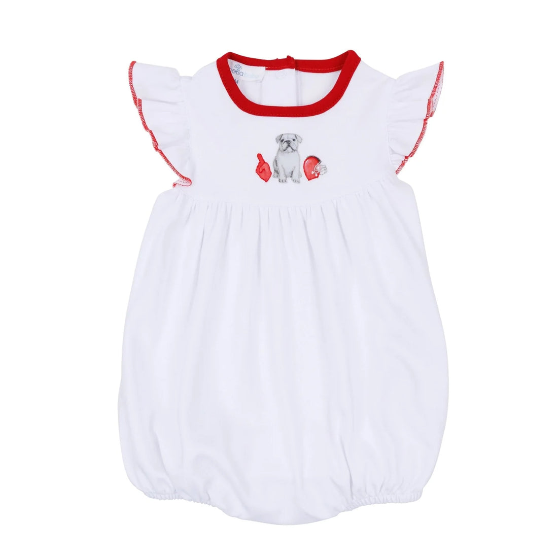 Magnolia Baby Gameday Dawgs Flutters Bubble