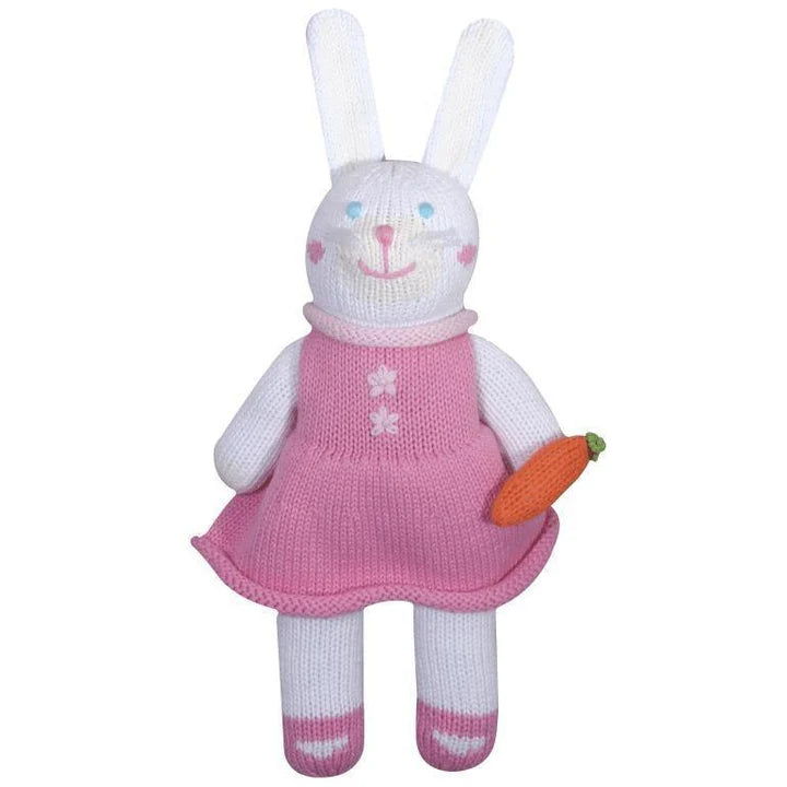 Harriett the Bunny Knit Doll Rattle