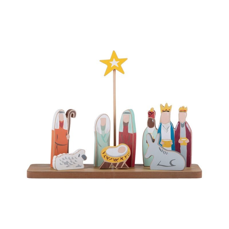 Oh Holy Night Nativity Stand