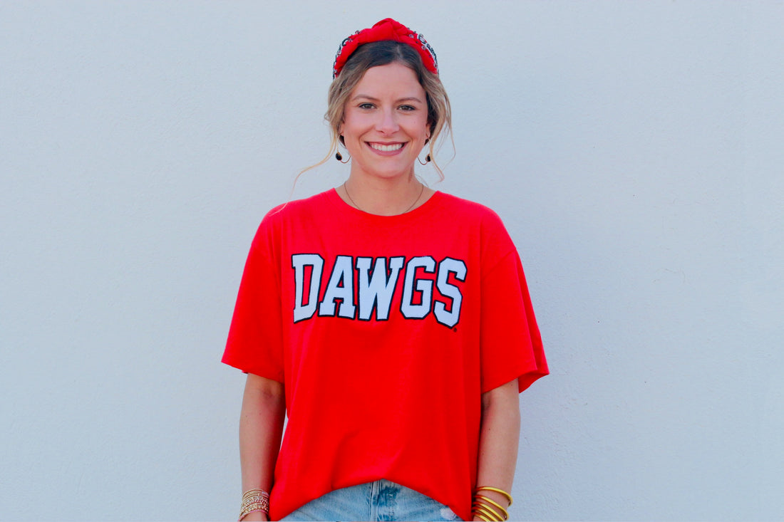 Dawgs Varsity Boyfriend Tee