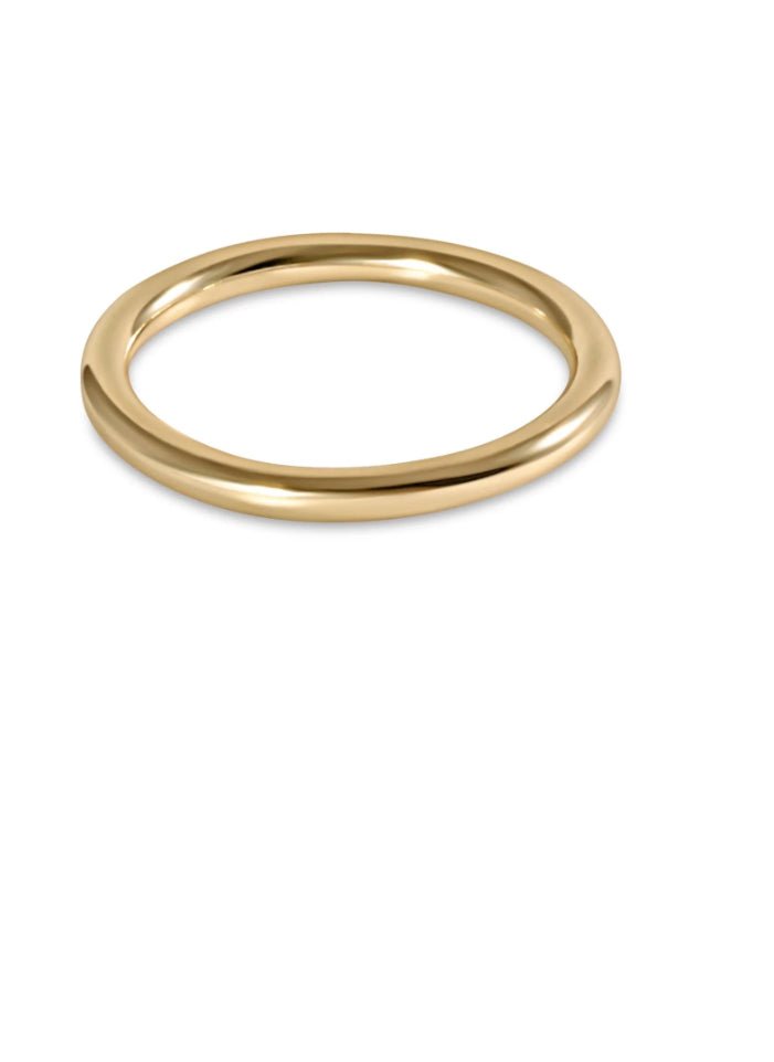 Classic Gold Band Ring-8