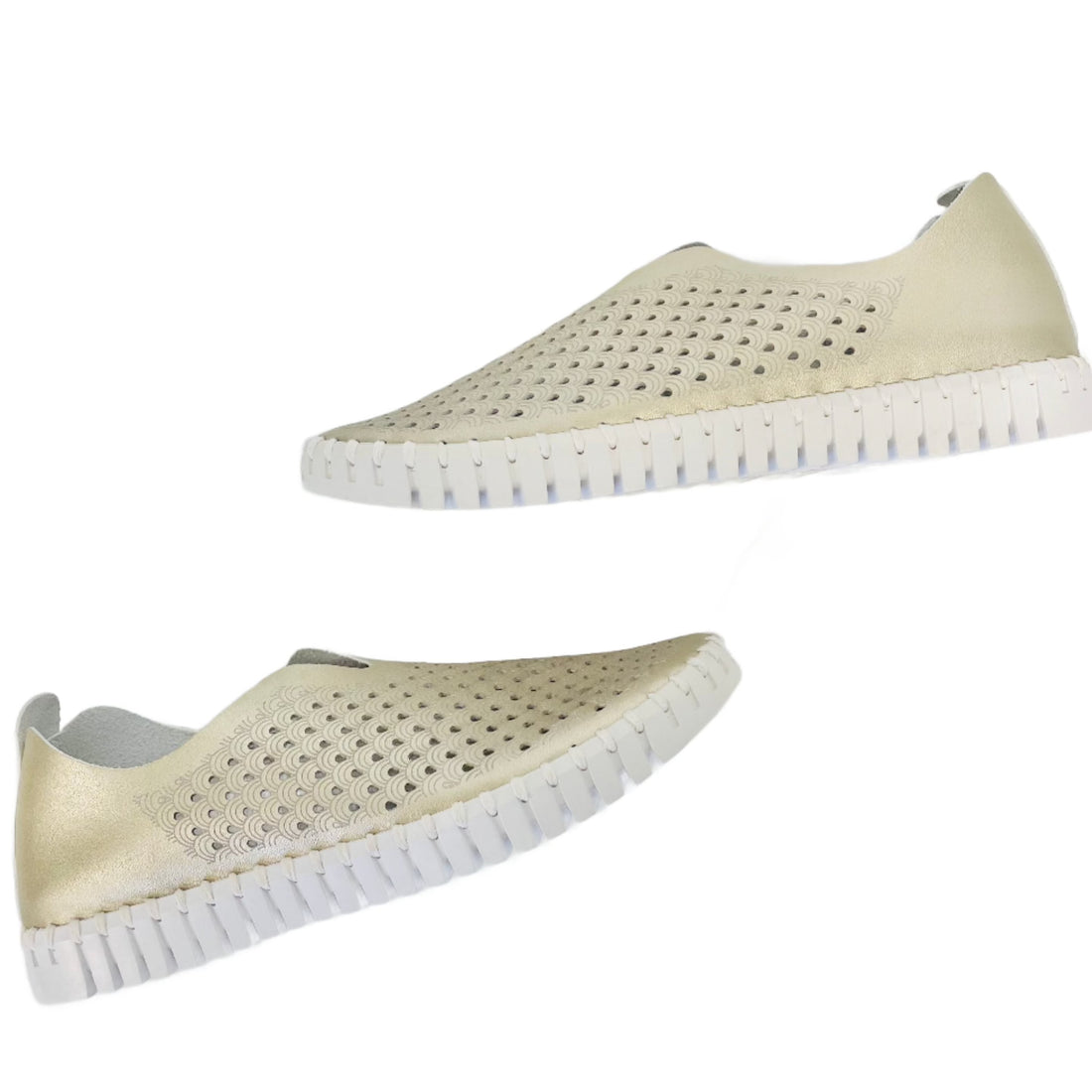 Ilse Jacobsen Platin Tulip Slip On