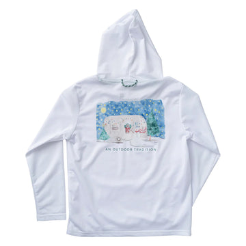 Prodoh Performance Christmas Hoodie- Bright White