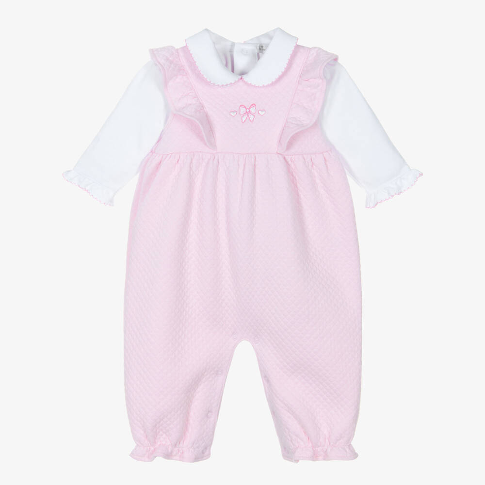 Kissy Kissy Billowy Bows Overall Set Mix
