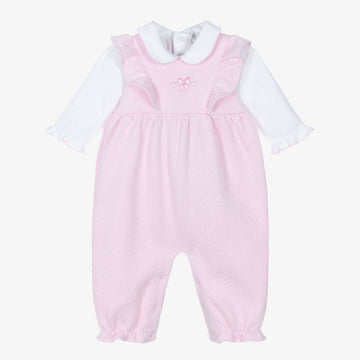 Kissy Kissy Billowy Bows Overall Set Mix