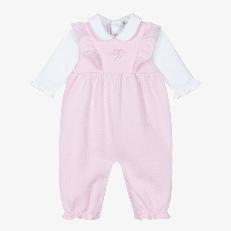 Kissy Kissy Billowy Bows Overall Set Mix