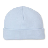 Kissy Kissy Light Blue CLB Punto Ingles Smocked Hat