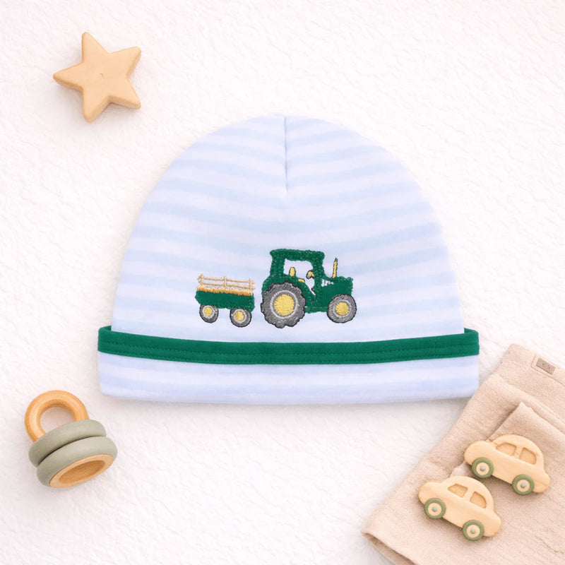 Magnolia Baby Little Farmer Applique Hat
