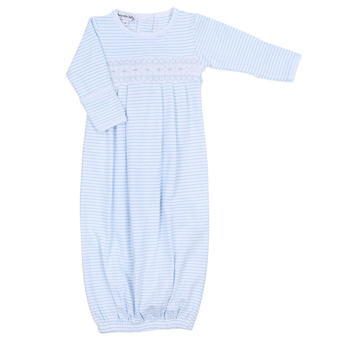 Magnolia Baby Katie & Kyle Smocked L/S Pleated Gown