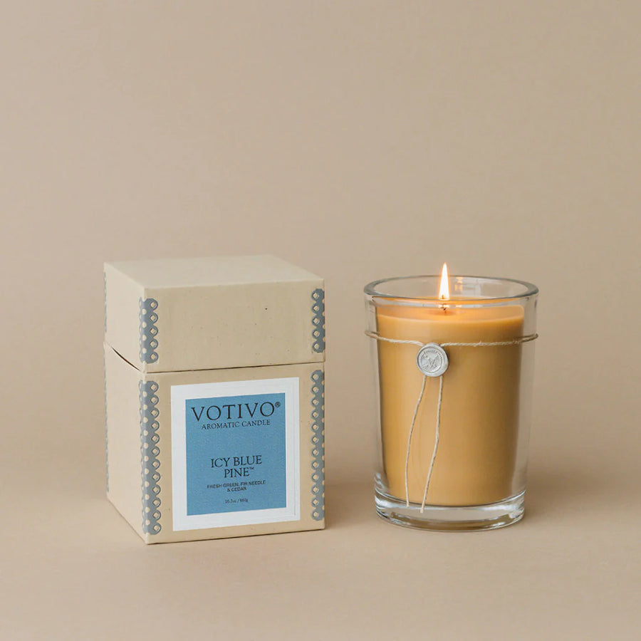 Votivo Aromatic Large Icy Blue Candle