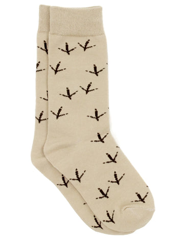 Properly Tied Boys Lucky Duck Socks Turkey Tracks