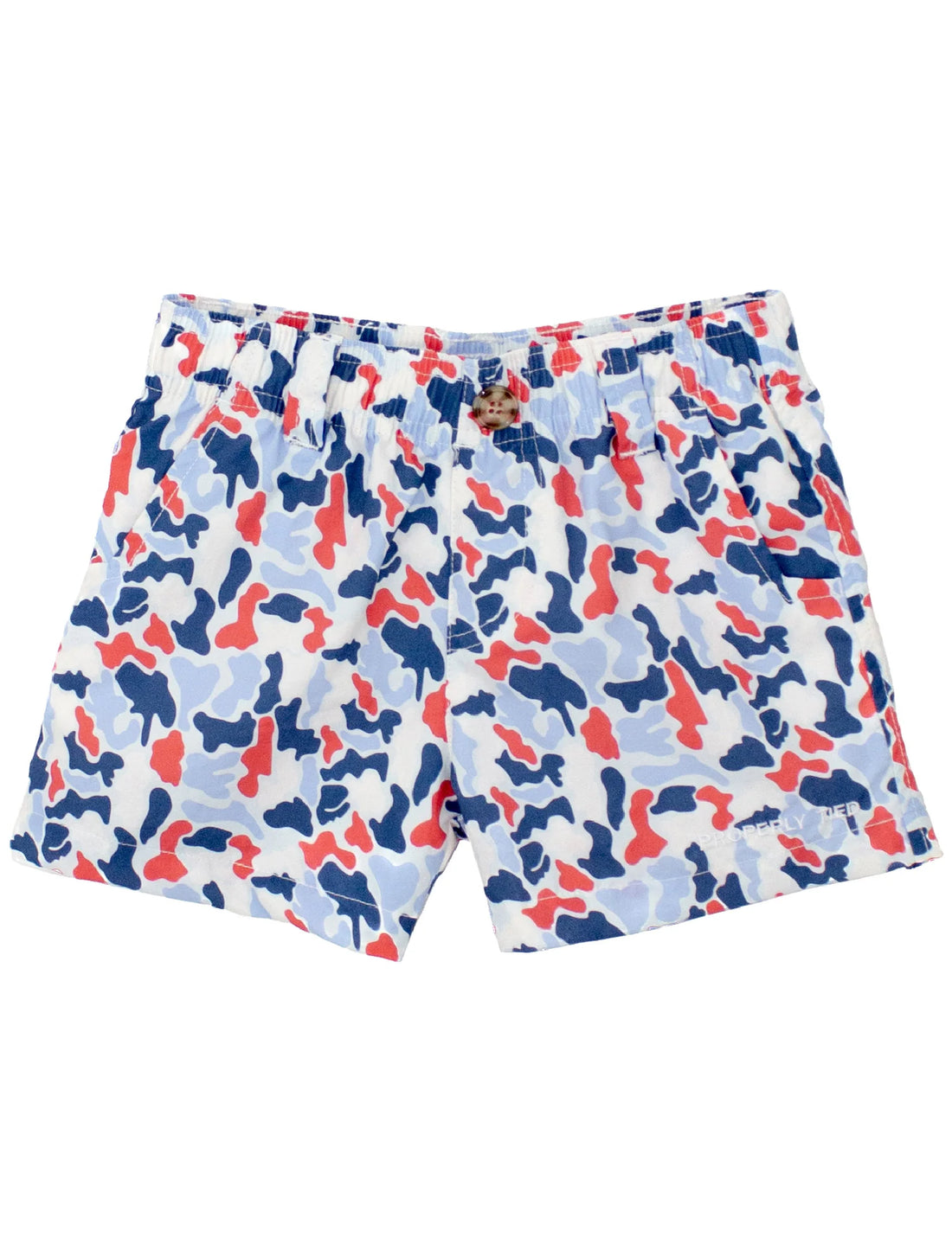 Properly Tied Boys Mallard Short Americana Camo