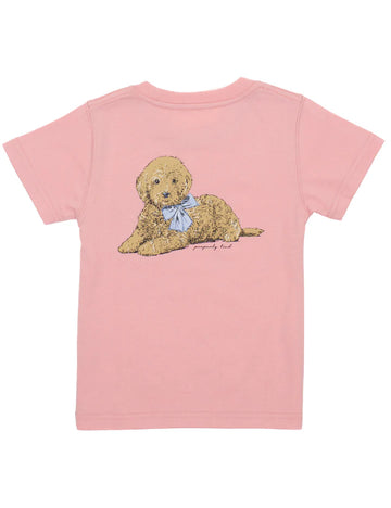 Properly Tied Girls Doodle Tee - Blush