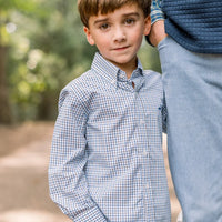 Properly Tied Boys Seasonal Sportshirt Carolina