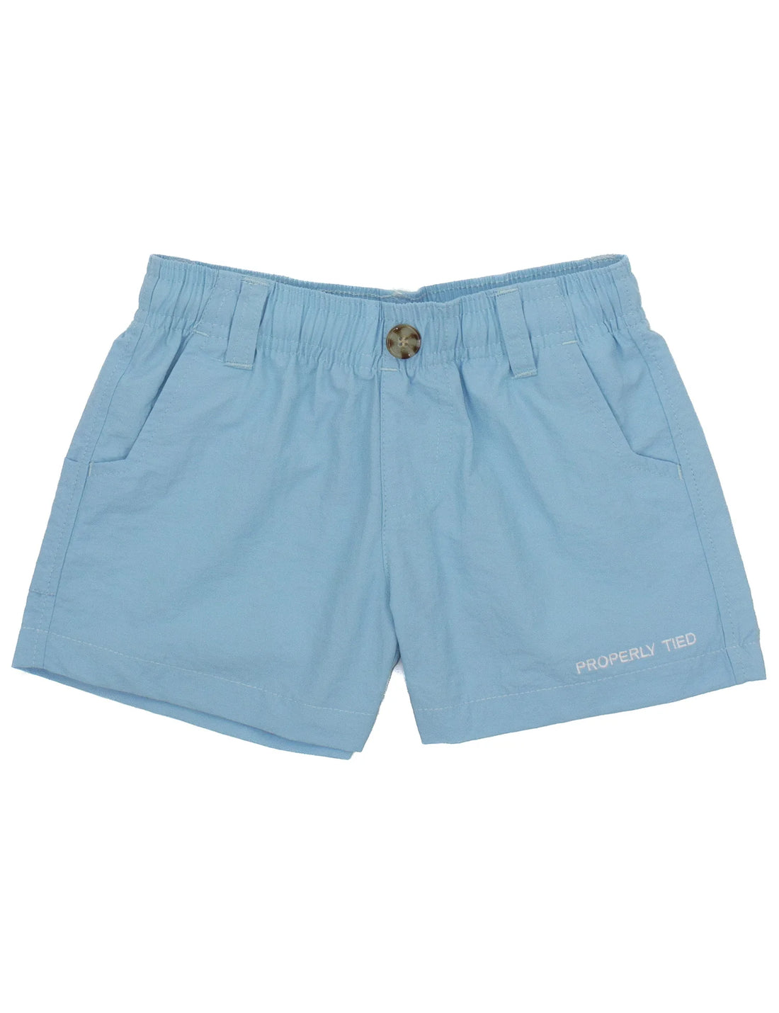 Properly Tied Boys Mallard Short Aqua