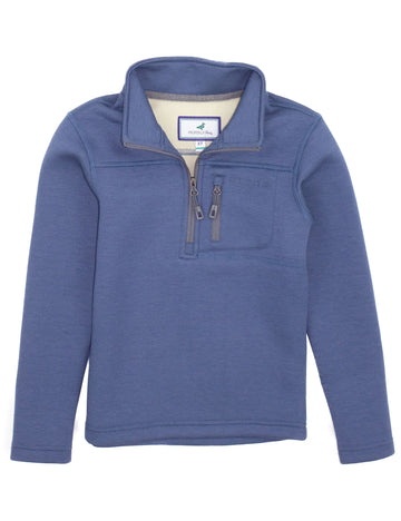 Properly Tied Boys Arctic Pullover Stone Blue