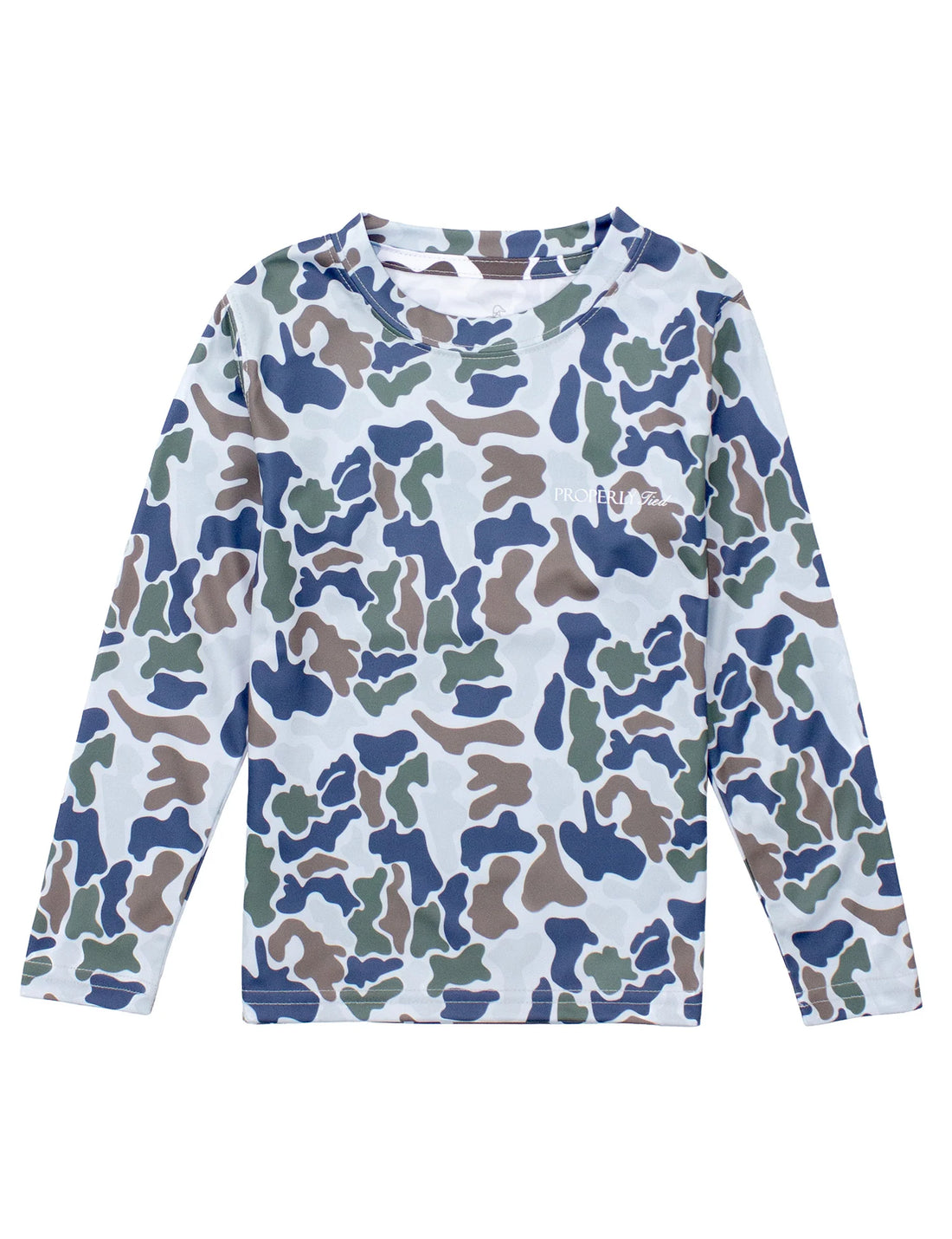 Properly Tied Boys Sportsman Performance LS - Terra Camo