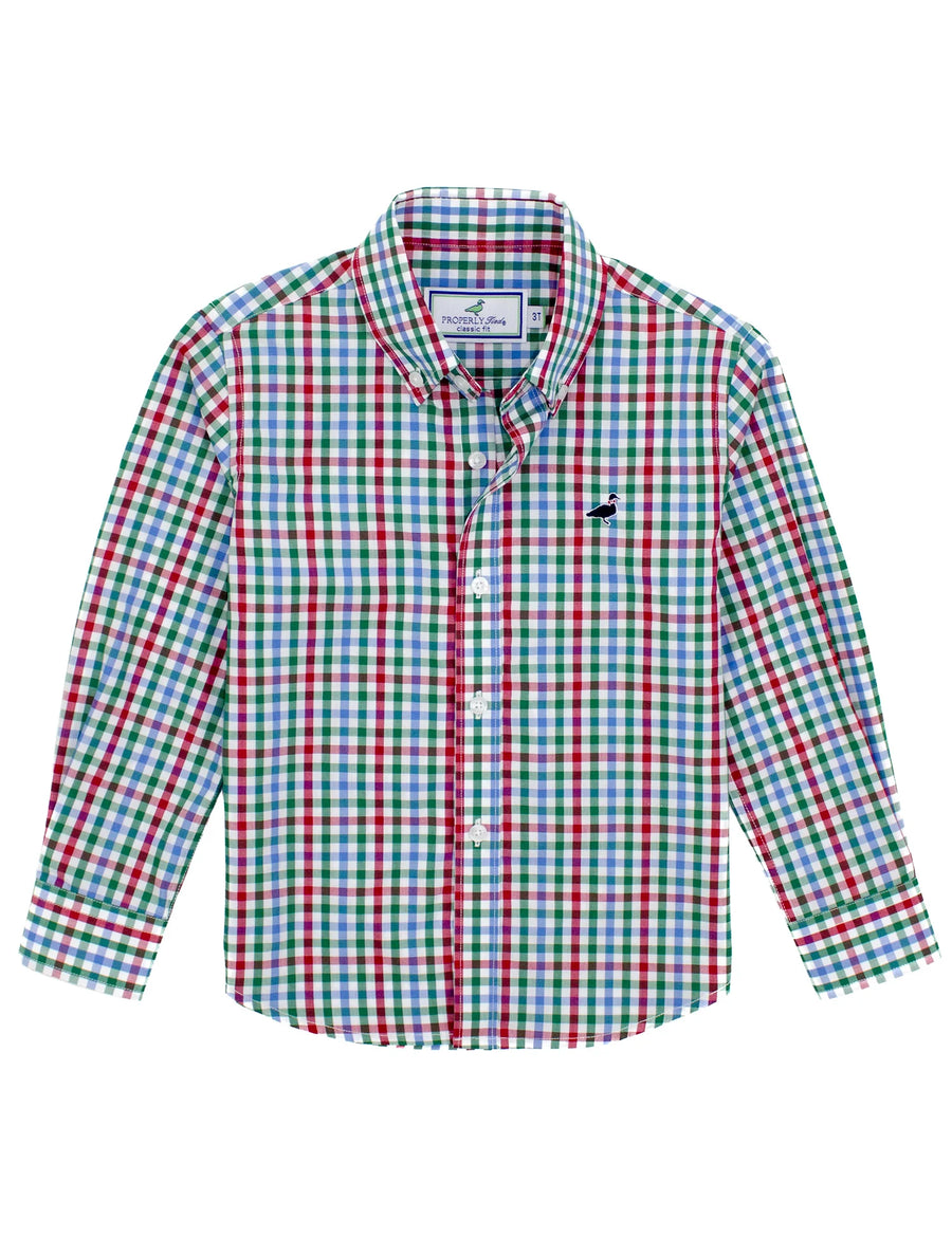 Properly Tied Boys Seasonal Sportshirt - Jolly