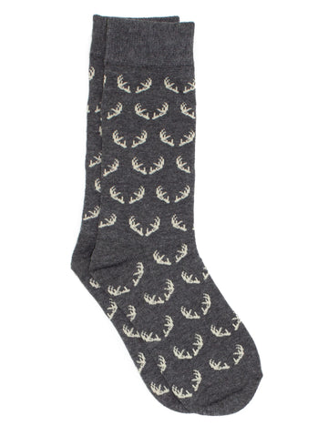 Properly Tied Boys Lucky Duck Socks Antlers