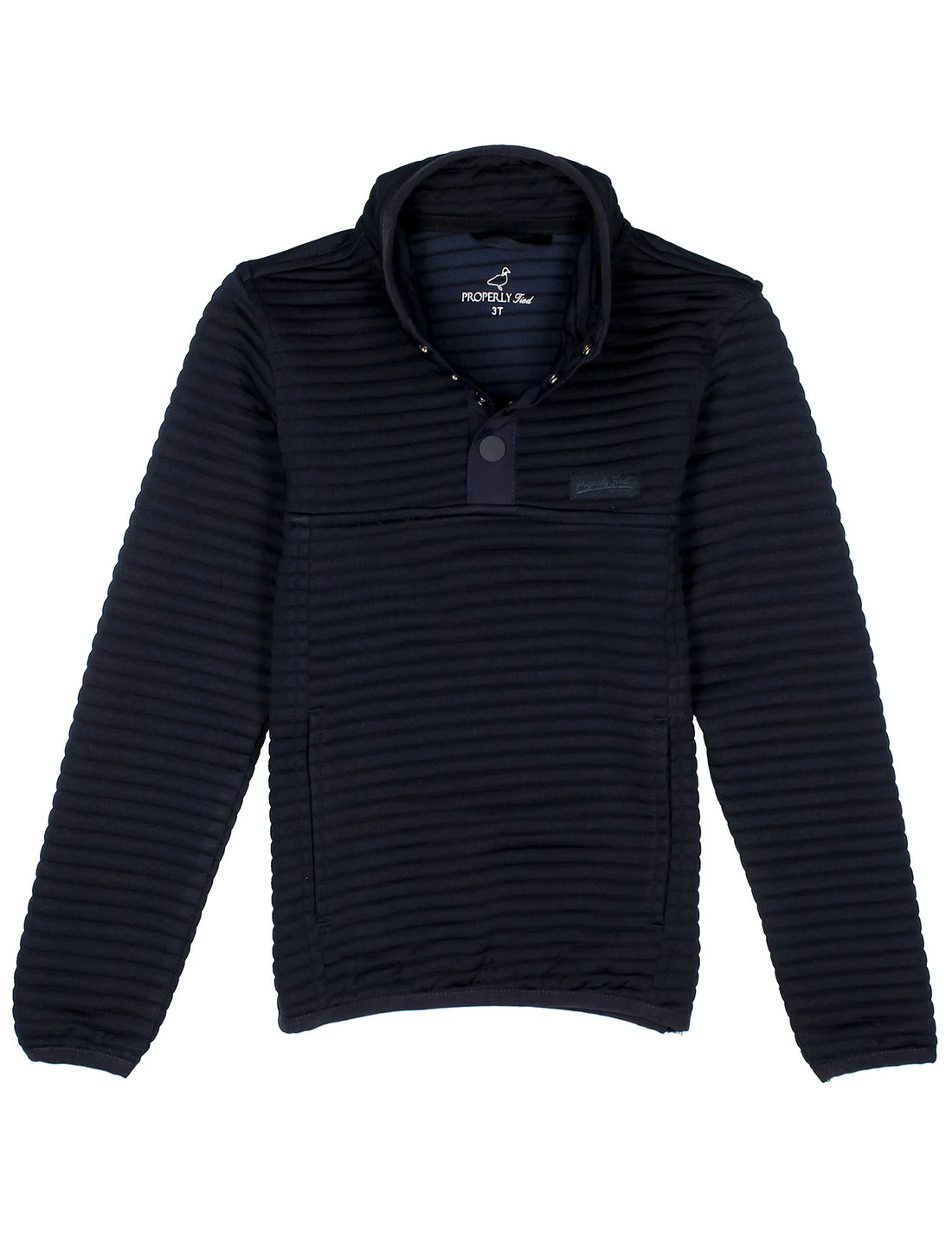 Properly Tied Boys Waypoint Pullover Navy