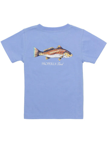 Properly Tied Boys Redfish Tee