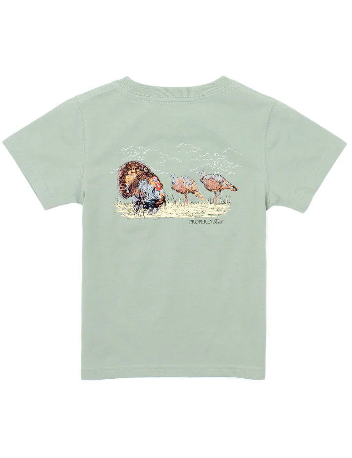 Properly Tied Boys Turkey Hunt Tee