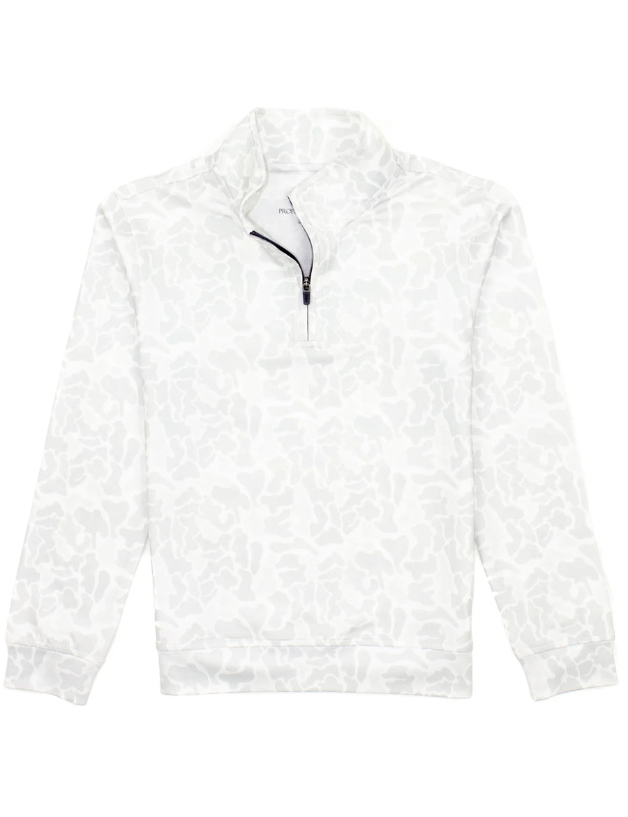 Properly Tied Boys Inlet Pullover - Snow Camo