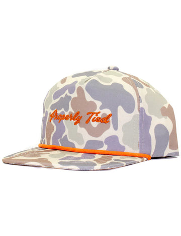 Properly Tied Boys Rope Hat - Field Camo