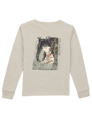 Properly Tied Boys Mossy Oak Lab LS Linen
