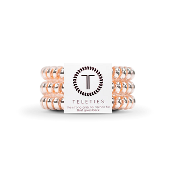 Teleties Small Hair Ties- Millennial Pink