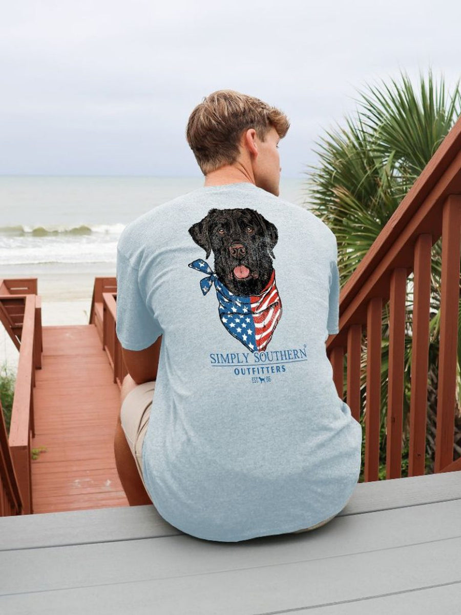 Simply Southern Dog USA Youth SS Tee