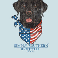 Simply Southern Dog USA Youth SS Tee