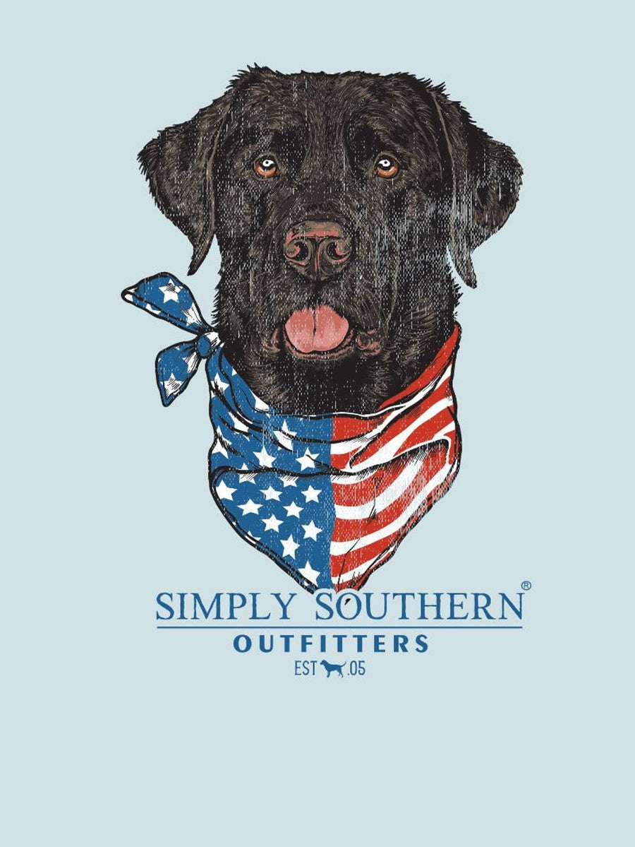 Simply Southern Dog USA Youth SS Tee