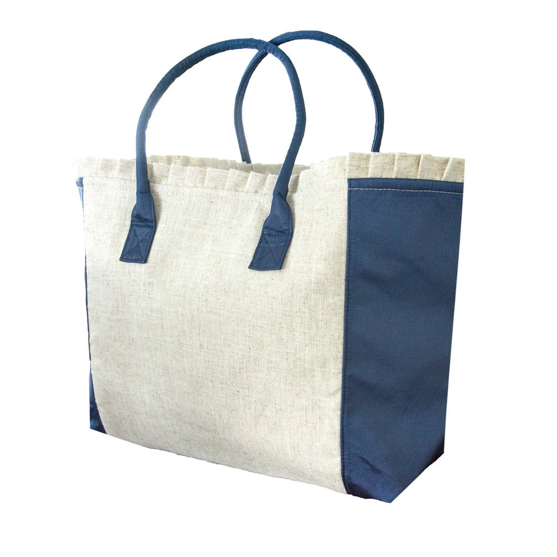 MSC Linen Weekender Tote Navy