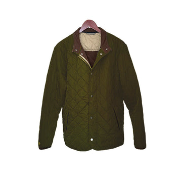 Peach State Pride Classic Quilted Olive Jacket